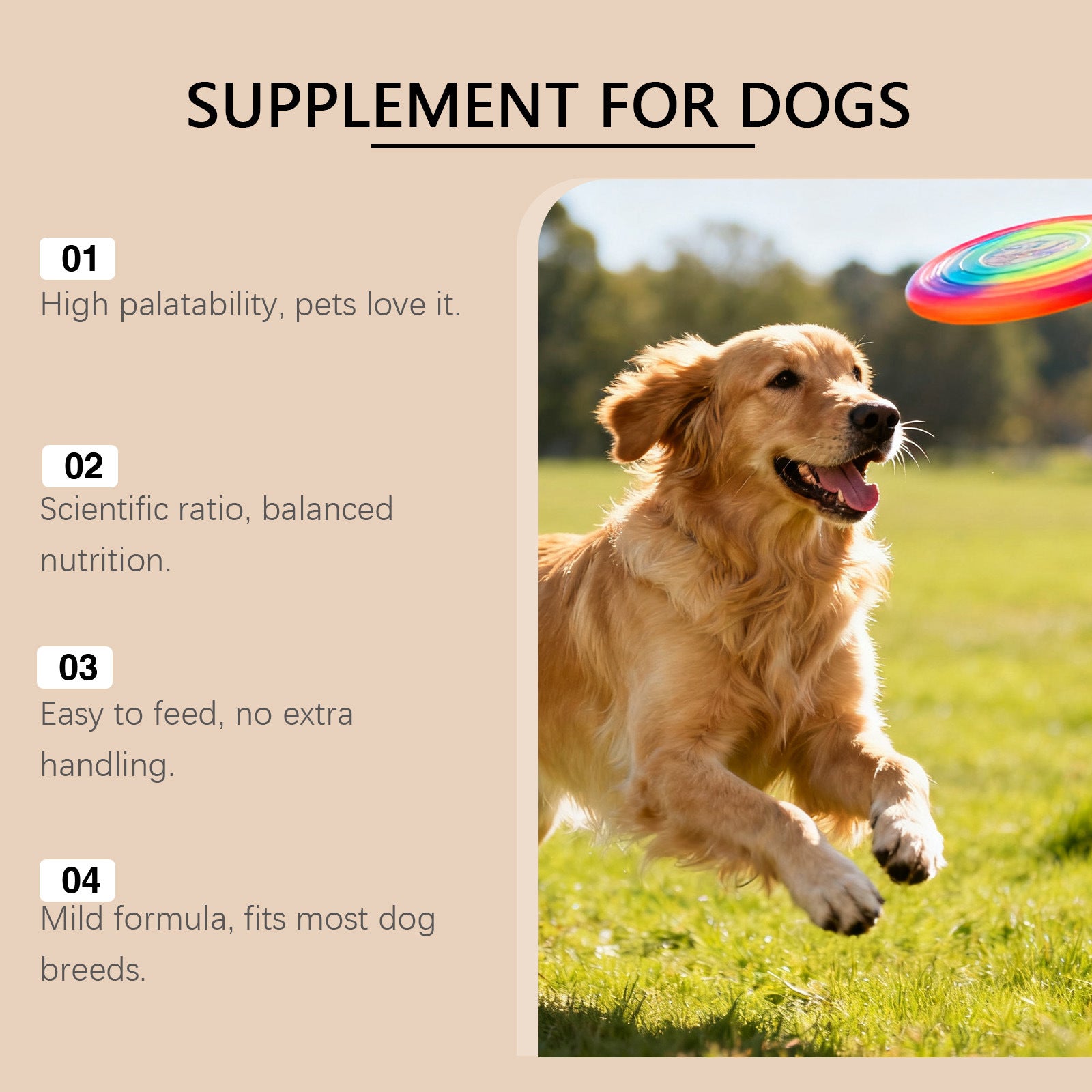 Dog Turmeric Supplement Soft Granules